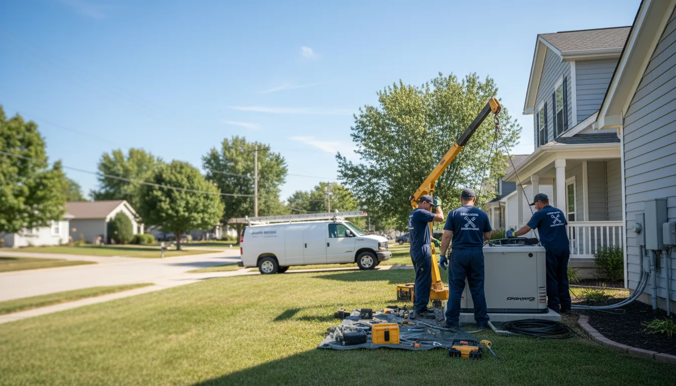 Generator Installation in Edwardsville, IL near me